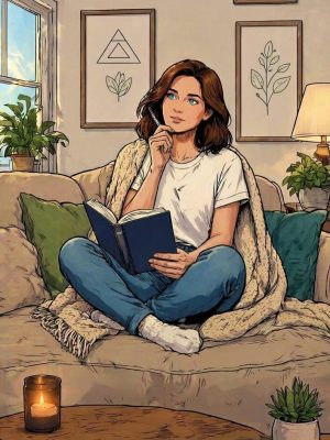 Jane Walker sits